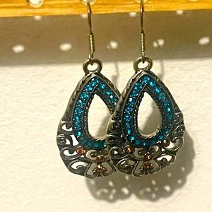 Turquoise designer earrings